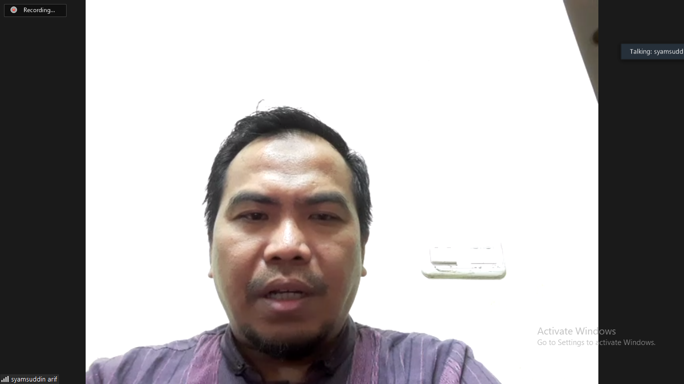 Syamsuddin Arif: Filsafat Proses Mencari Kebenaran